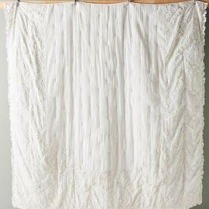 Anthropologie Applique Maison Twin Quilt